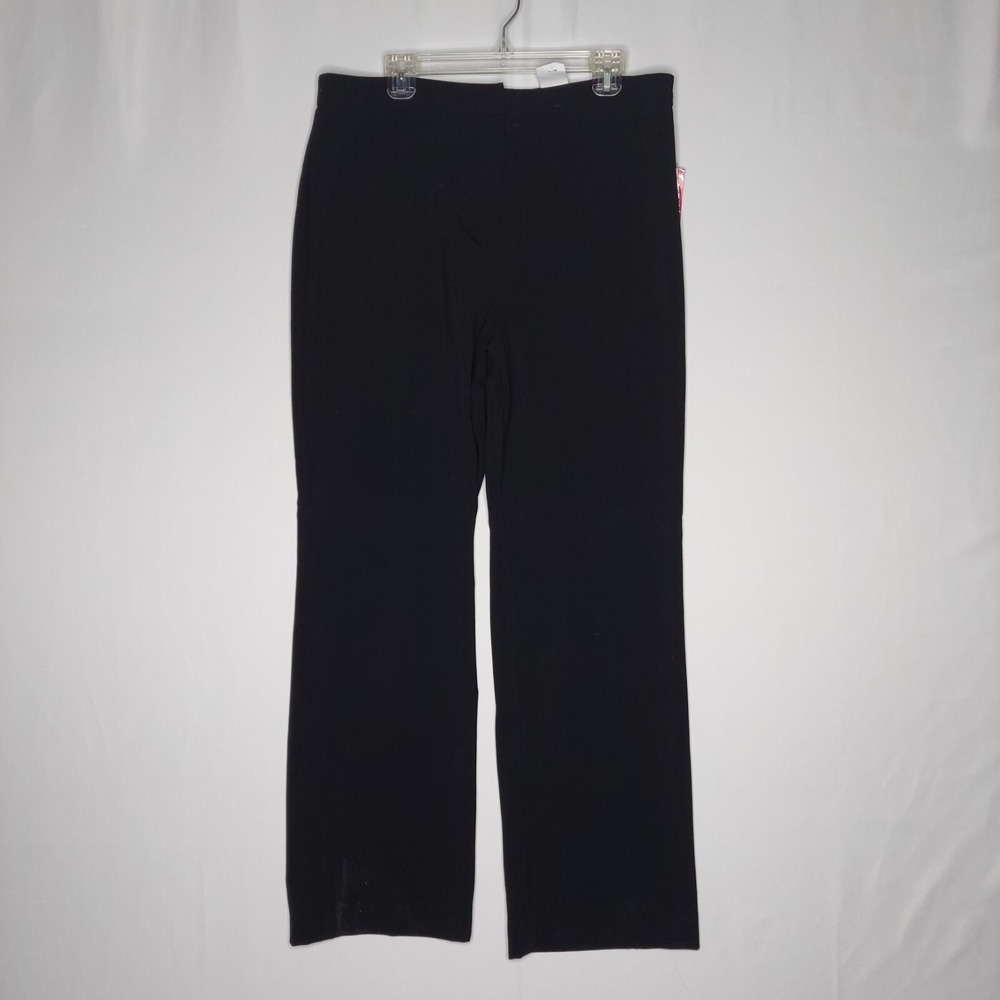 212 Collection Trousers Womens 16‎ Black Classic NO-Pockets Straight